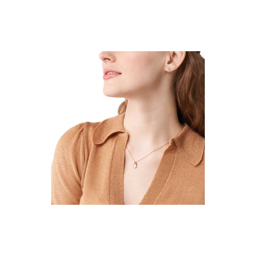 Collier en Acier et Nacre - 2