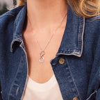 Collier en Argent et Oxyde de Zirconium - 2