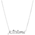 Collier en Argent et Oxyde de Zirconium - 1