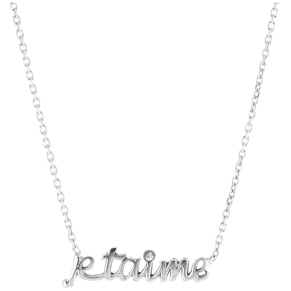 Collier en Argent et Oxyde de Zirconium - 1