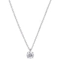 Collier en Argent et Oxyde de Zirconium  - 1