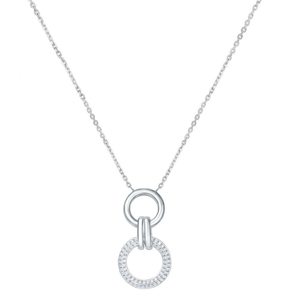 Collier en Argent et Oxyde de Zirconium - 1