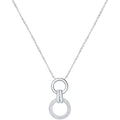 Collier en Argent et Oxyde de Zirconium - 1