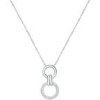 Collier en Argent et Oxyde de Zirconium - 1
