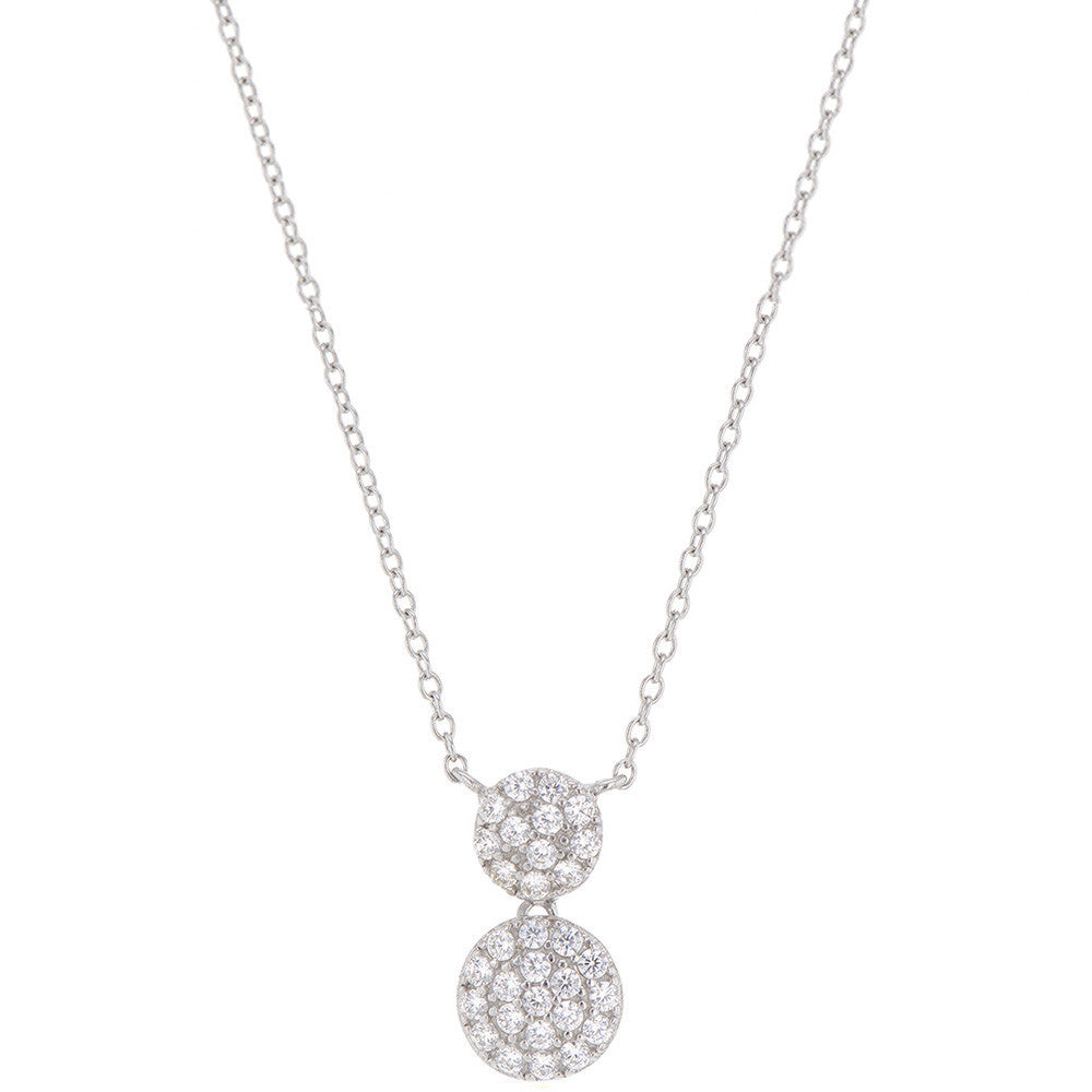 Collier en Argent et Oxyde de Zirconium - 1