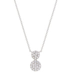 Collier en Argent et Oxyde de Zirconium - 1