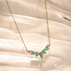 Collier en Or et Emeraude - 2