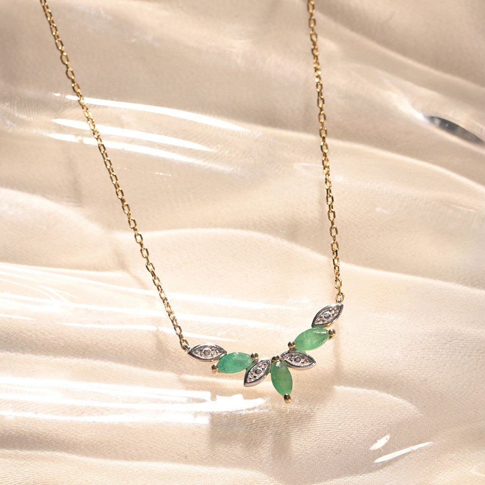 Collier en Or et Emeraude - 2