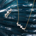Collier en Or et Oxyde de Zirconium - 2
