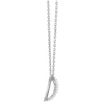 Collier en Or et Oxyde de Zirconium - 2