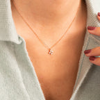 Collier en Or et Oxydes de Zirconium - 2