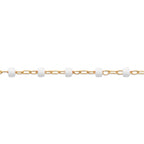 Collier en Plaqué Or et Perle de Verre - 2