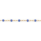 Collier en Plaqué Or et Perle de Verre - 2