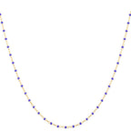 Collier en Plaqué Or et Perle de Verre - 1