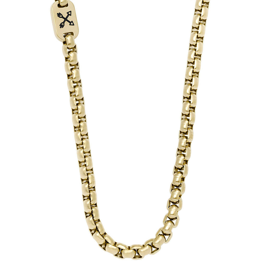 Collier Fossil Collection Adventurer en Acier - 1