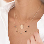 Collier Or et Cristal - 2