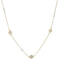 Collier Or et Oxydes - 1