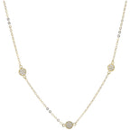 Collier Or et Oxydes - 1