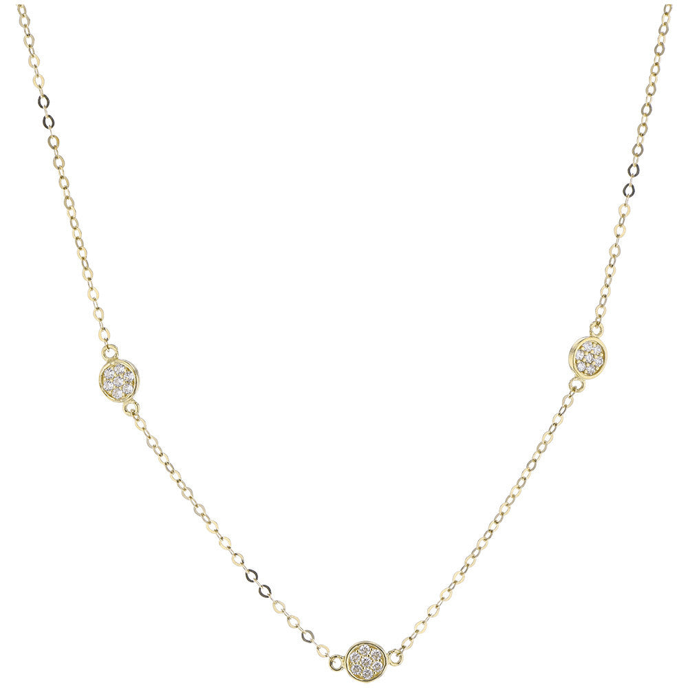Collier Or et Oxydes - 1