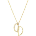 Collier Sully en Plaqué Or et Oxyde de Zirconium - 2