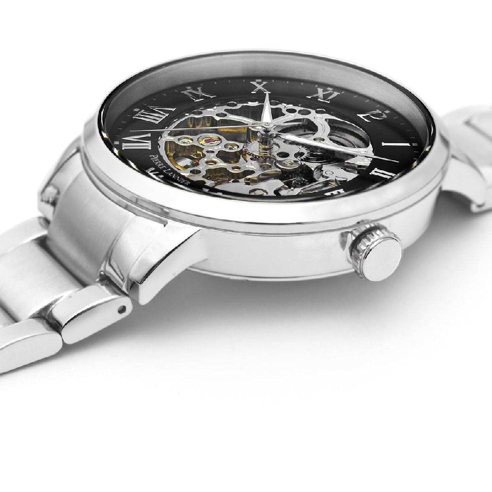 Montre Automatique Pierre Lannier en Acier Argenté - 2