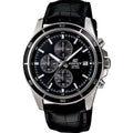 Montre Casio en Cuir Noir - 1