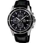 Montre Casio en Cuir Noir - 1