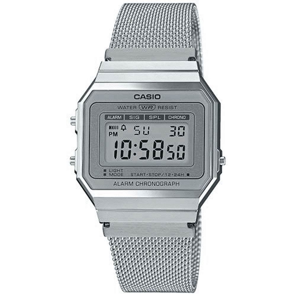 Montre Casio en Résine Argenté - 1