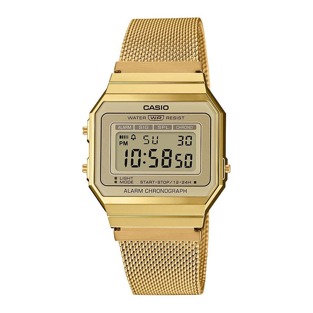 Montre Casio en Résine Doré - 1
