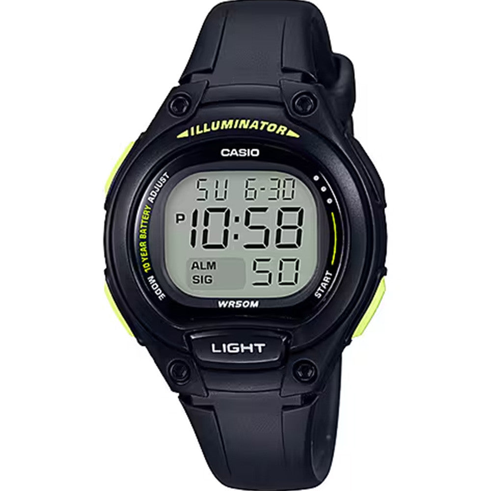 Montre Casio en Résine Noir - 1