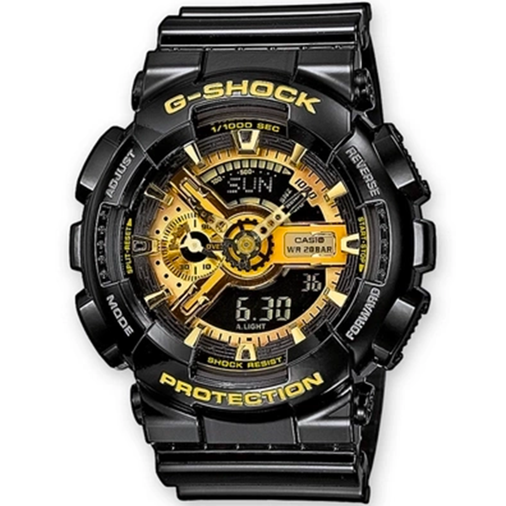 Montre Casio en Résine Noir - 1