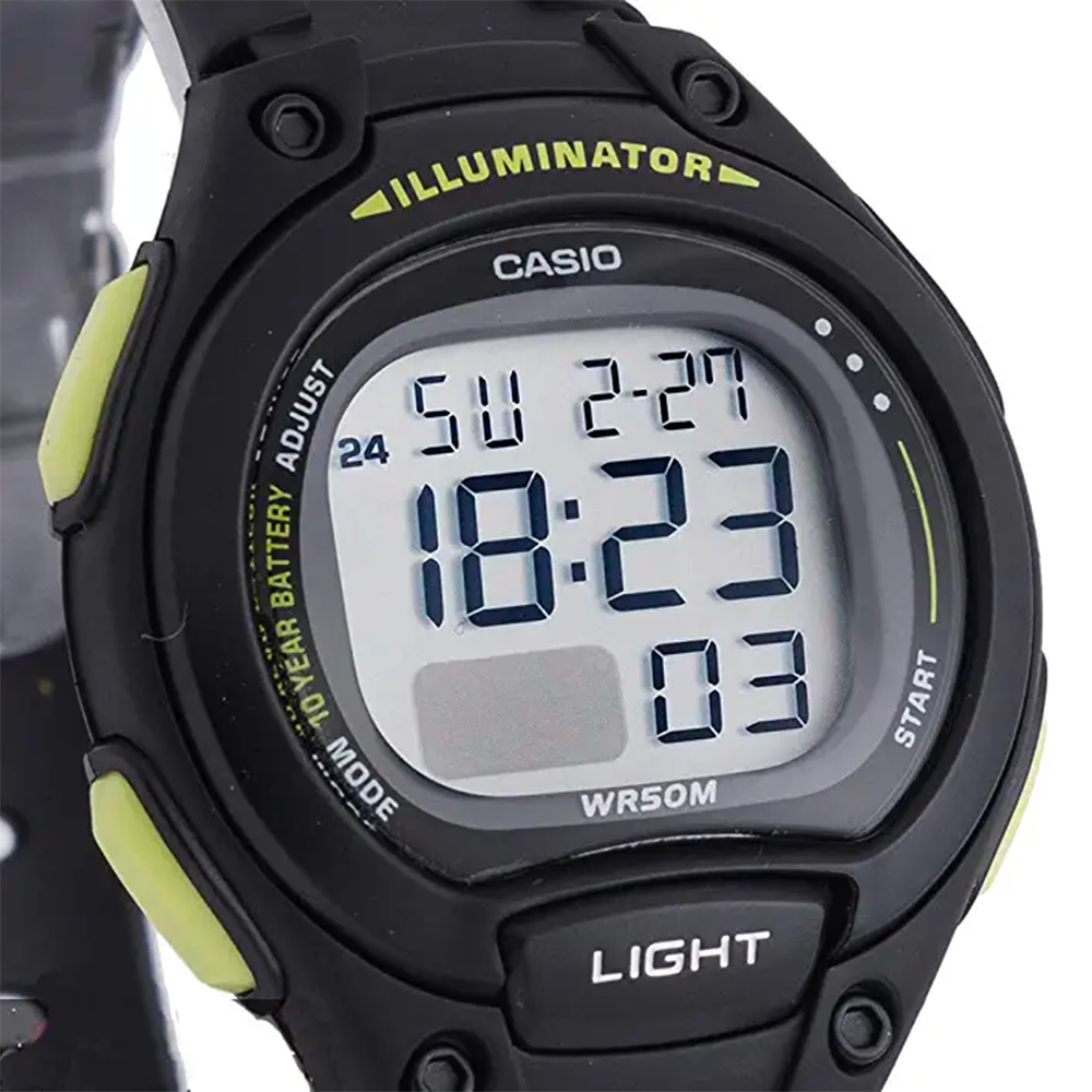 Montre Casio en Résine Noir - 2