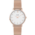 Montre Cluse en Acier Doré Rose - 1