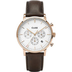 Montre Cluse en Cuir Marron - 1