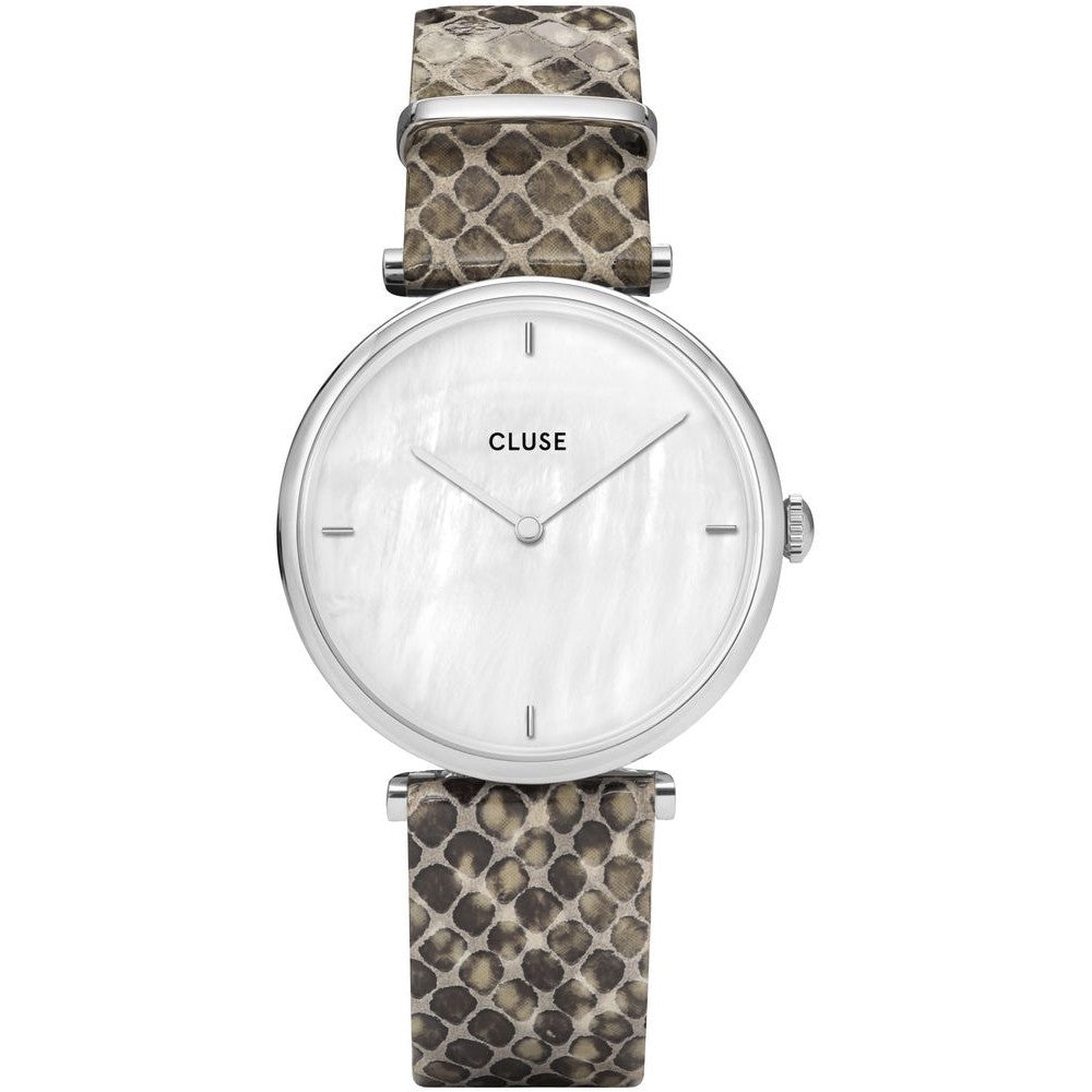 Montre Cluse en Cuir Python - 1