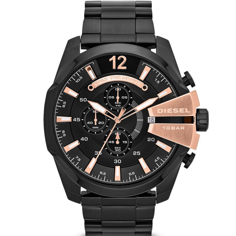 Montre Diesel en Acier Noir - 1