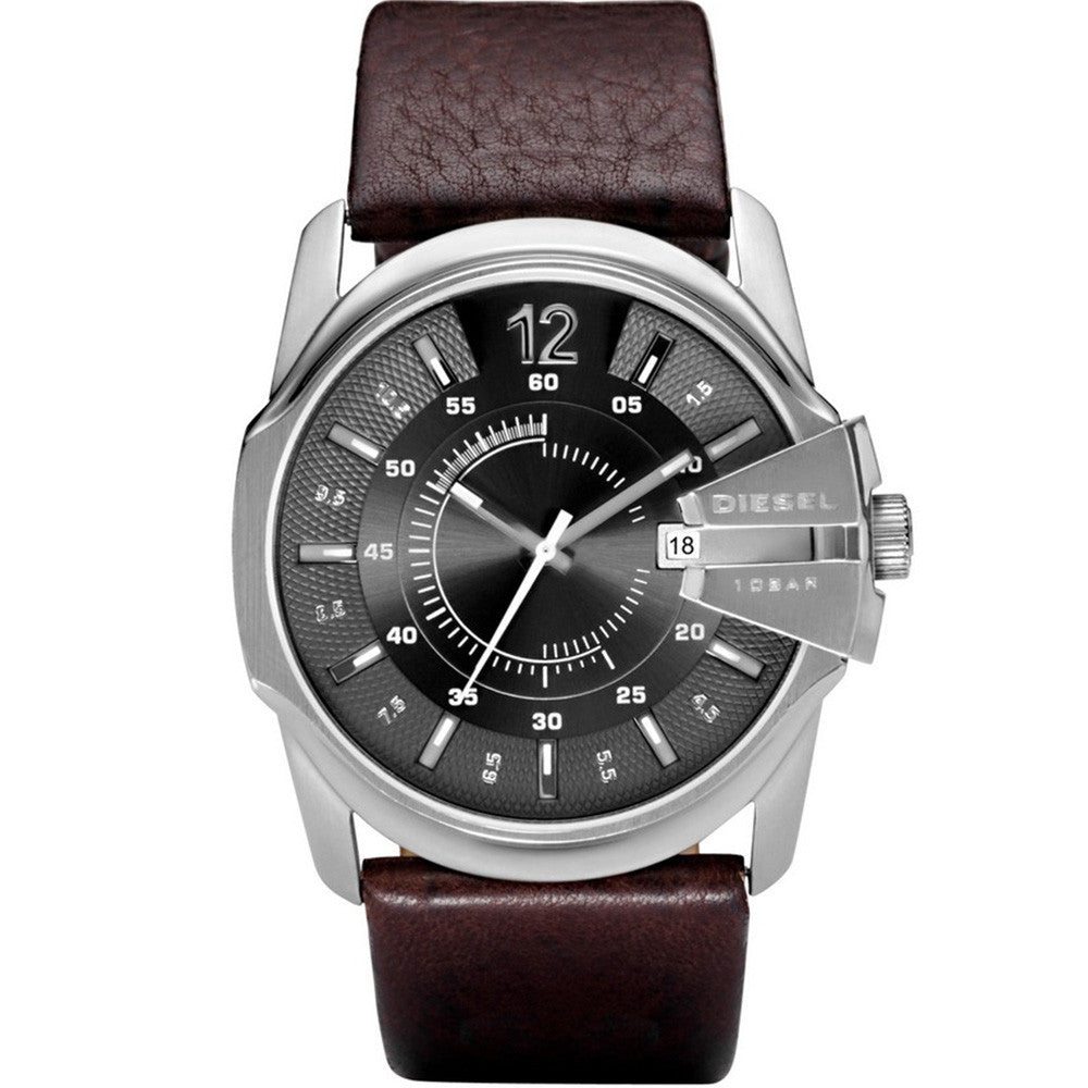Montre Diesel en Cuir Marron - 1