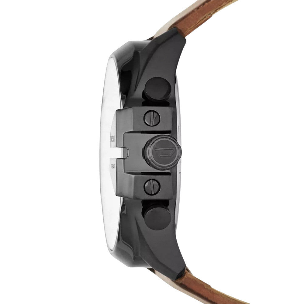 Montre Diesel en Cuir Marron - 2