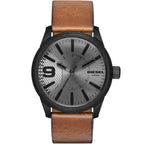 Montre Diesel en Cuir Marron - 1