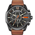 Montre Diesel en Cuir Marron - 1