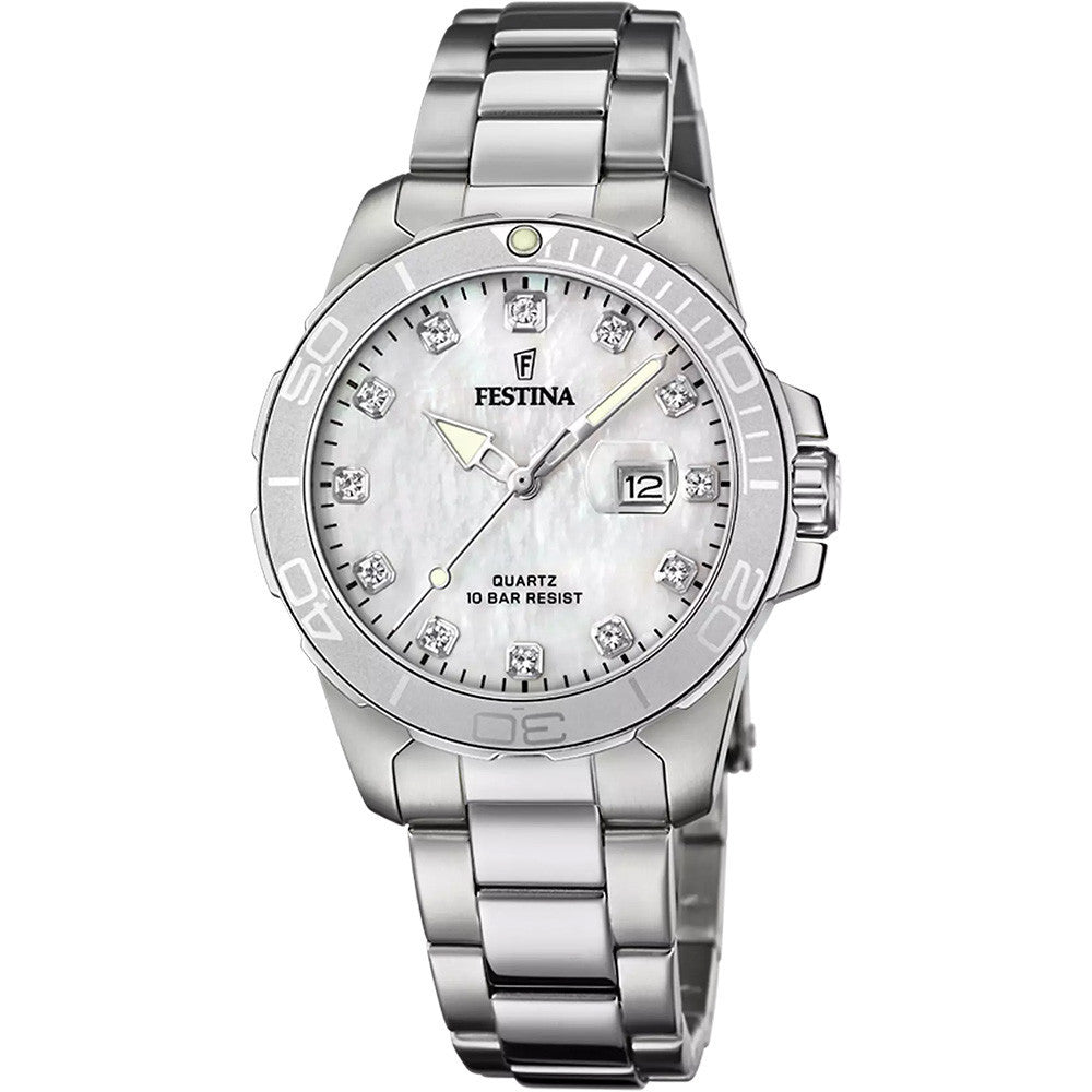 Montre Festina en Acier Argenté - 1
