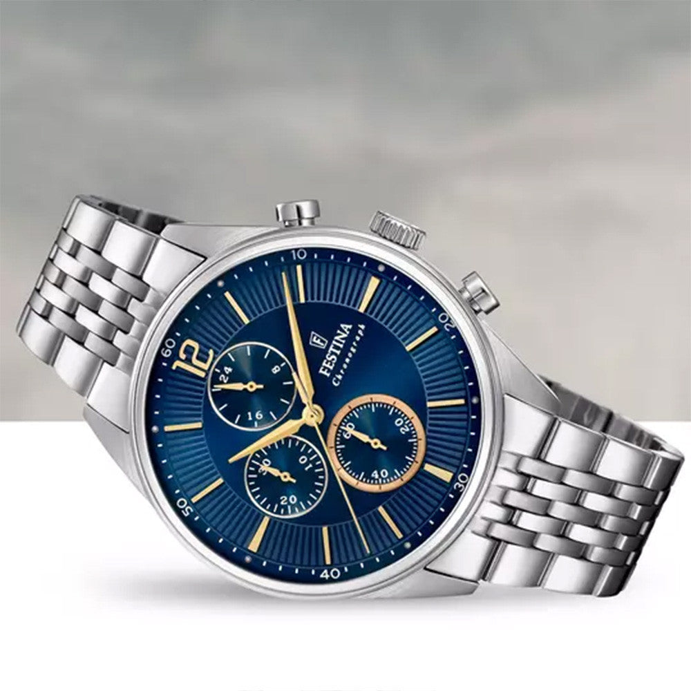 Montre Festina en Acier Argenté - 2