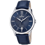 Montre Festina en Cuir Bleu - 1