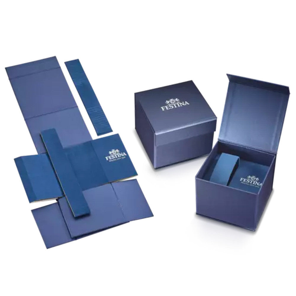 Montre Festina en Cuir Bleu - 2