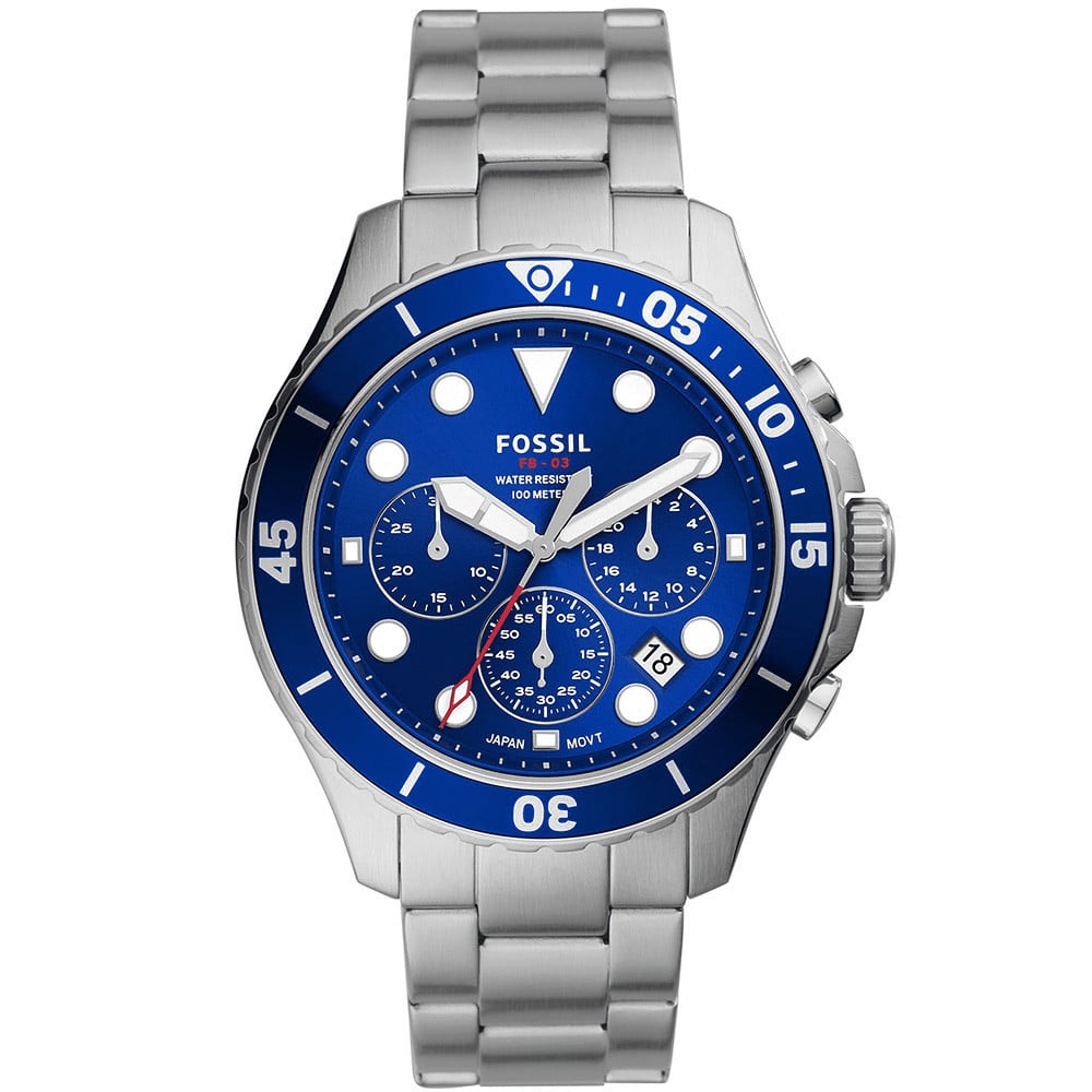 Montre Fossil en Acier Argenté - 1