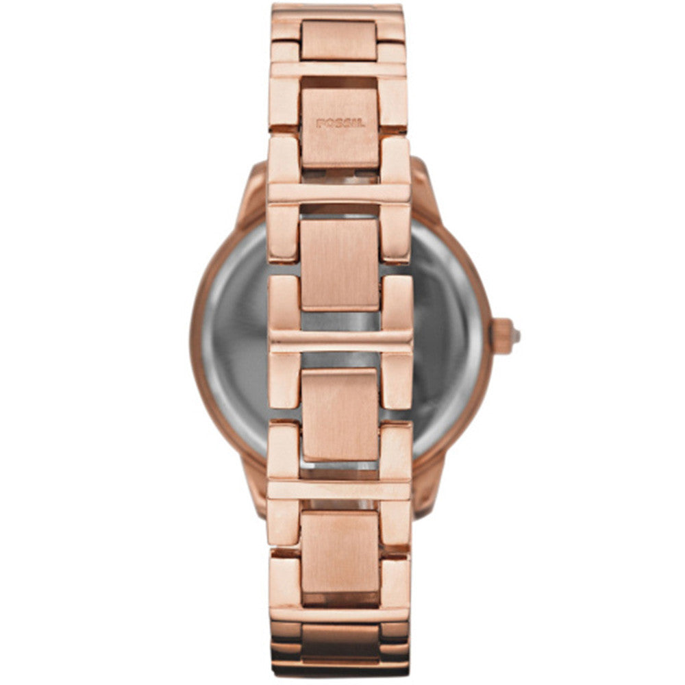 Montre Fossil en Acier Doré Rose - 2
