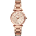 Montre Fossil en Acier Doré Rose - 1