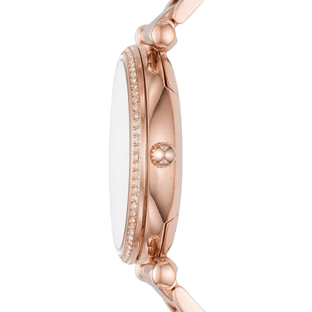 Montre Fossil en Acier Doré Rose - 2