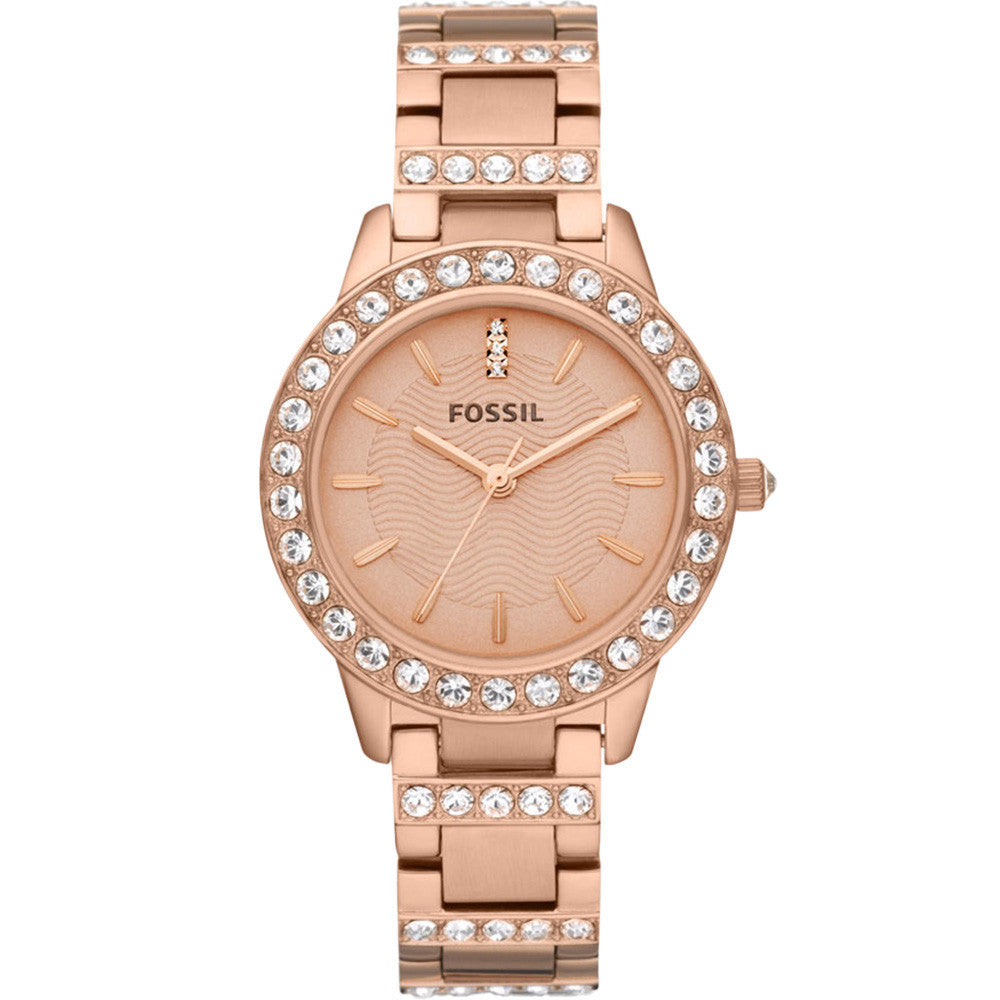 Montre Fossil en Acier Doré Rose - 1
