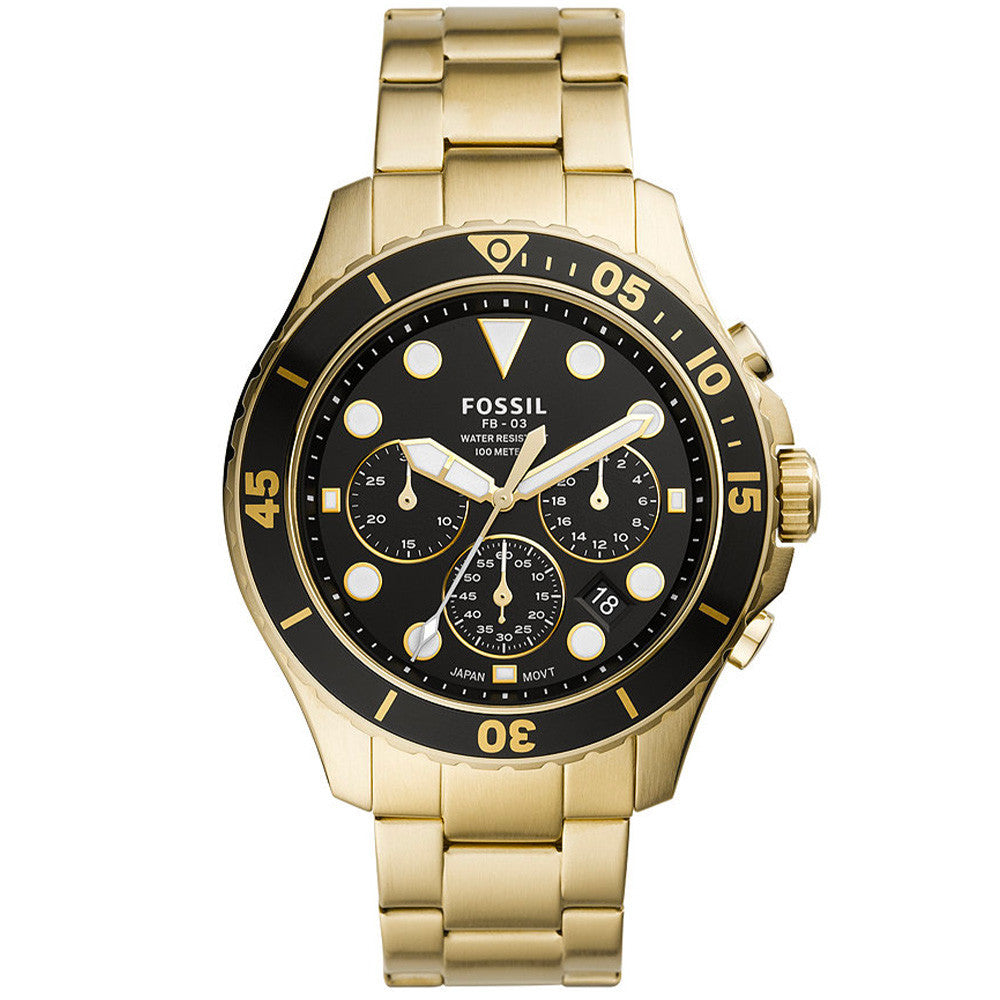 Montre Fossil en Acier Doré - 1